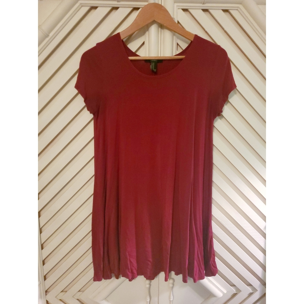 Forever 21 Maroon Long length top